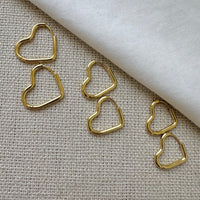 Arracadas de corazón
