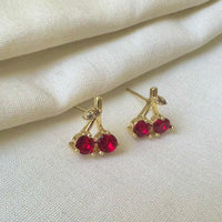 Aretes cerezas 🍒