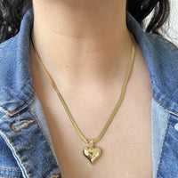 Collar snake con corazón ♥️