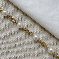 Pulsera con perlitas