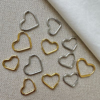 Arracadas de corazón