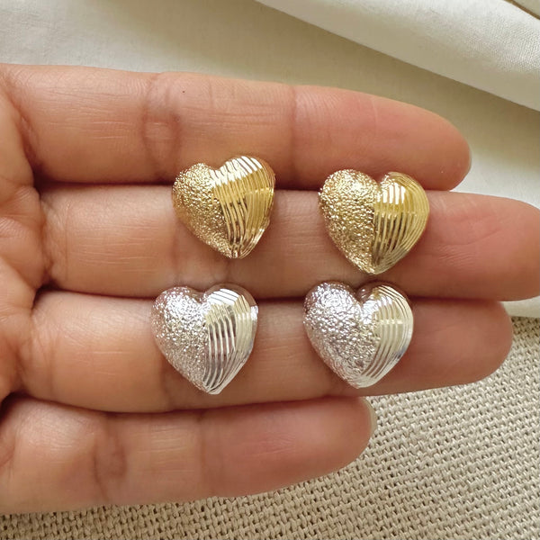 Aretes de corazón