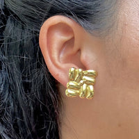 Aretes cuadrados  ✨