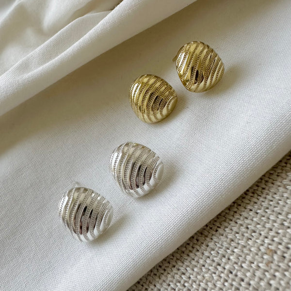 Aretes con rayitas
