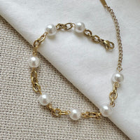 Pulsera con perlitas