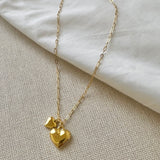 Collar corazón 3 en 1 💛