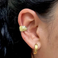 Earcuff martillado