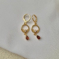 Aretes colgantes