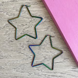 Arracadas Estrella tornasol