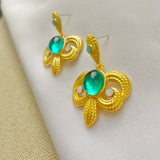 Aretes azul claro