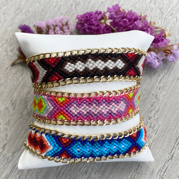 Pulseras tejidas